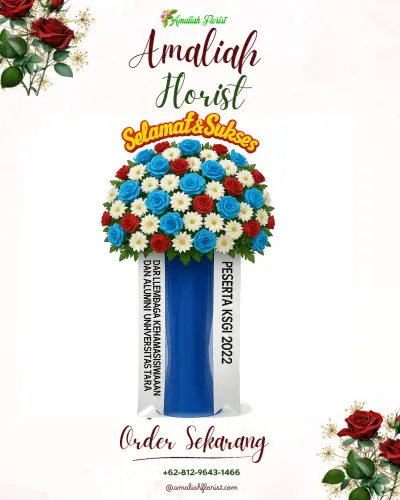 Standing Flower di Mangkupalas